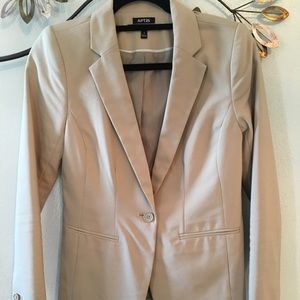 Beige tan blazer